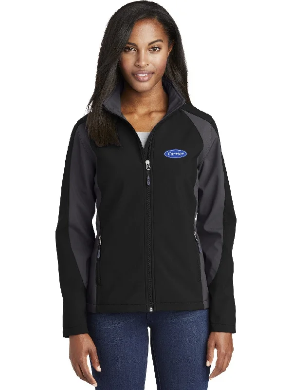 Every Deal is a Steal!Sport-Tek Ladies Colorblock Soft Shell