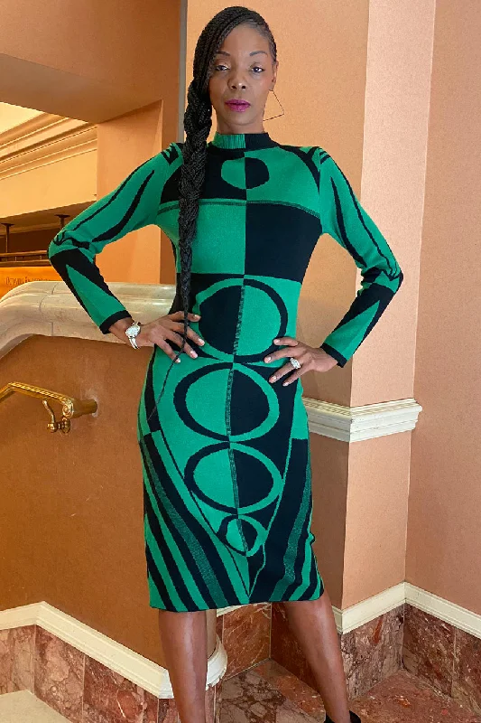 The Sale You’ve Been Waiting For!Long Sleeve Bodycon Knit Dress