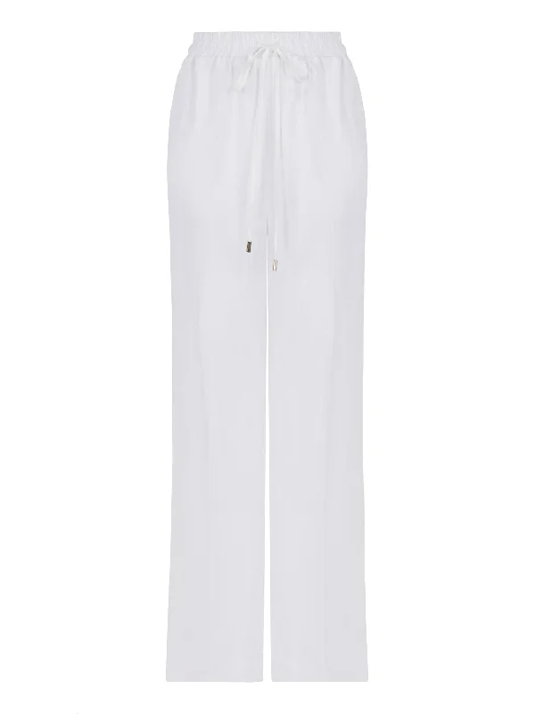 More Discounts, More Joy!Wide-Leg Linen Pants