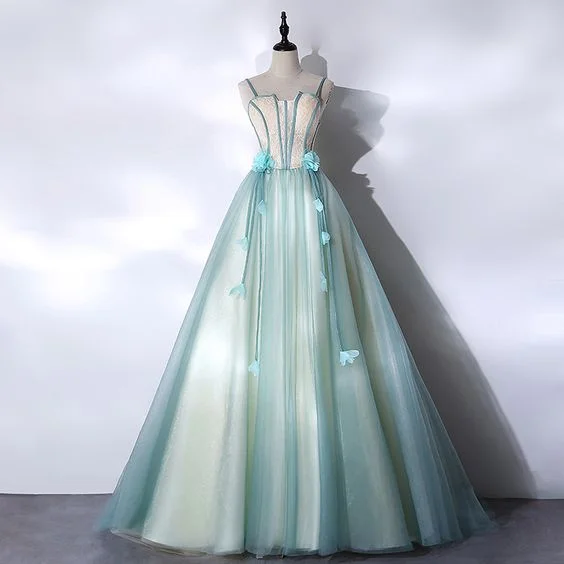 Unmissable Offers Await!Beautiful Tulle Light Green Long Evening Dress Formal Dress, New Style Party Dresses Prom Dress cg23190 Unmissable Offers Await!Beautiful Tulle Light Green Long Evening Dress Formal Dress, New Style Party Dresses Prom Dress cg23190